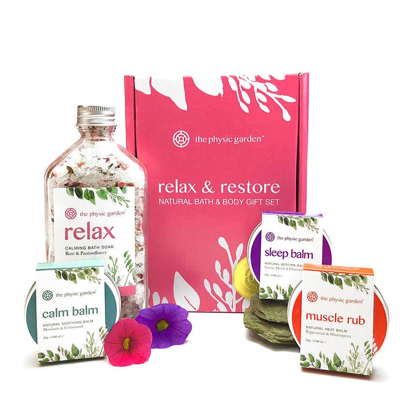 Relax & Restore Gift Set by The Physic Garden