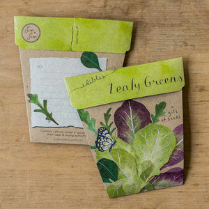 Leafy Greens Card & Gift of Seeds