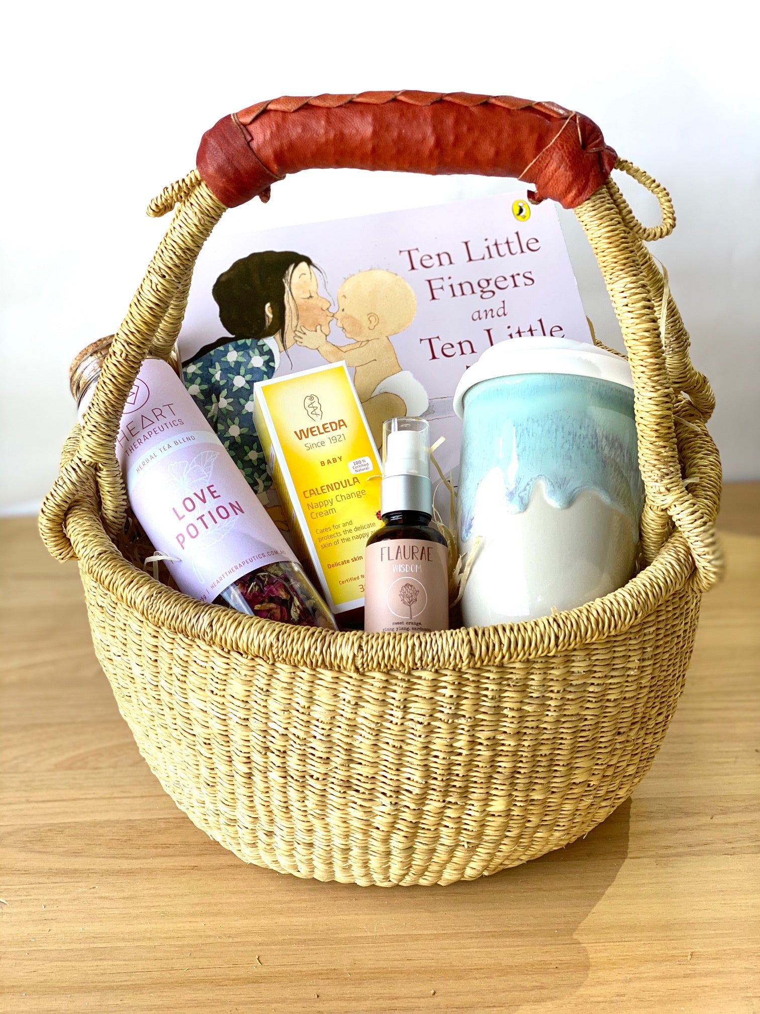 Natural Mum & Baby Gift Basket