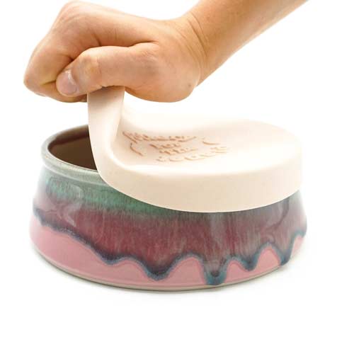 Handmade Ceramic Travel Bowl