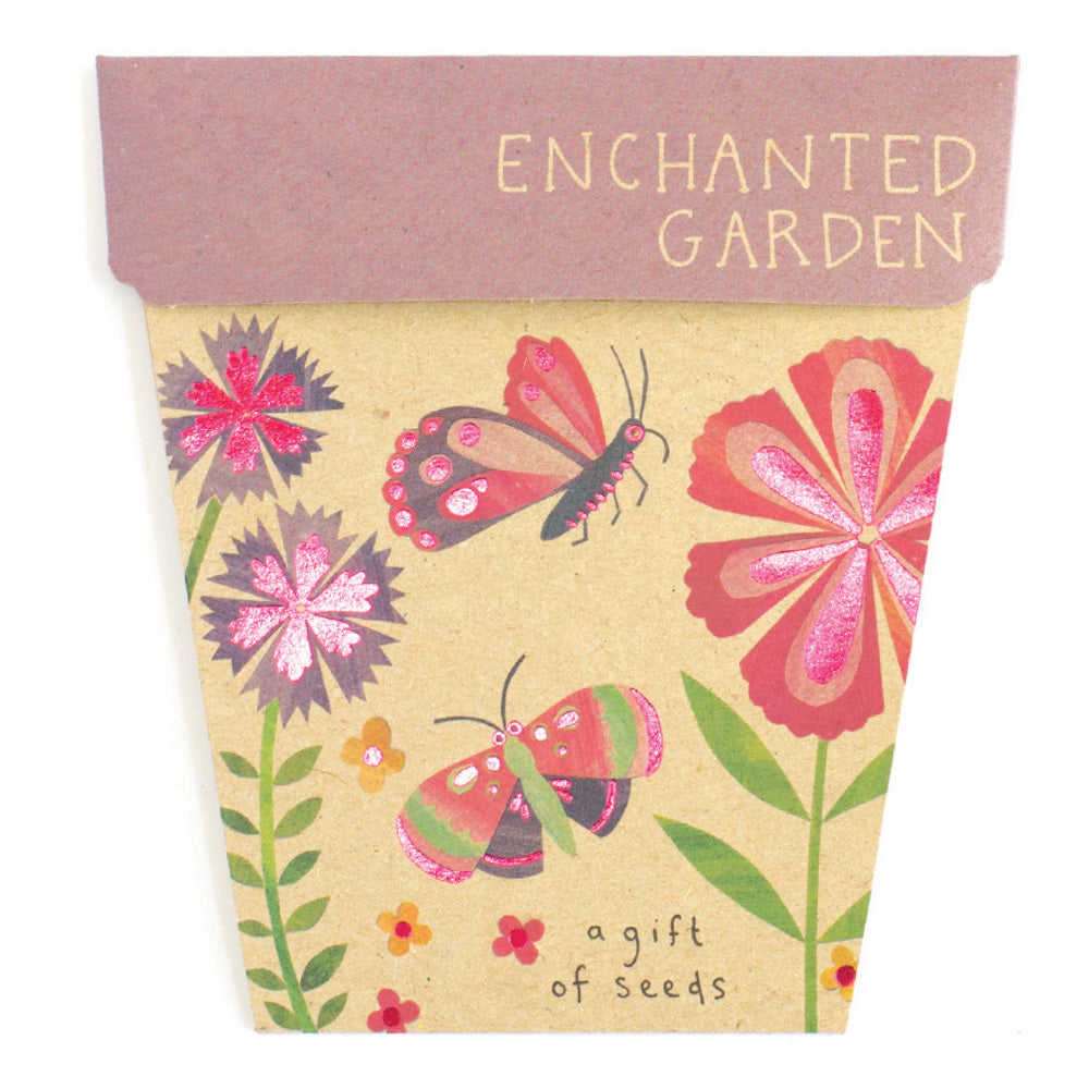 Card & Enchanted Garden Gift of Seeds