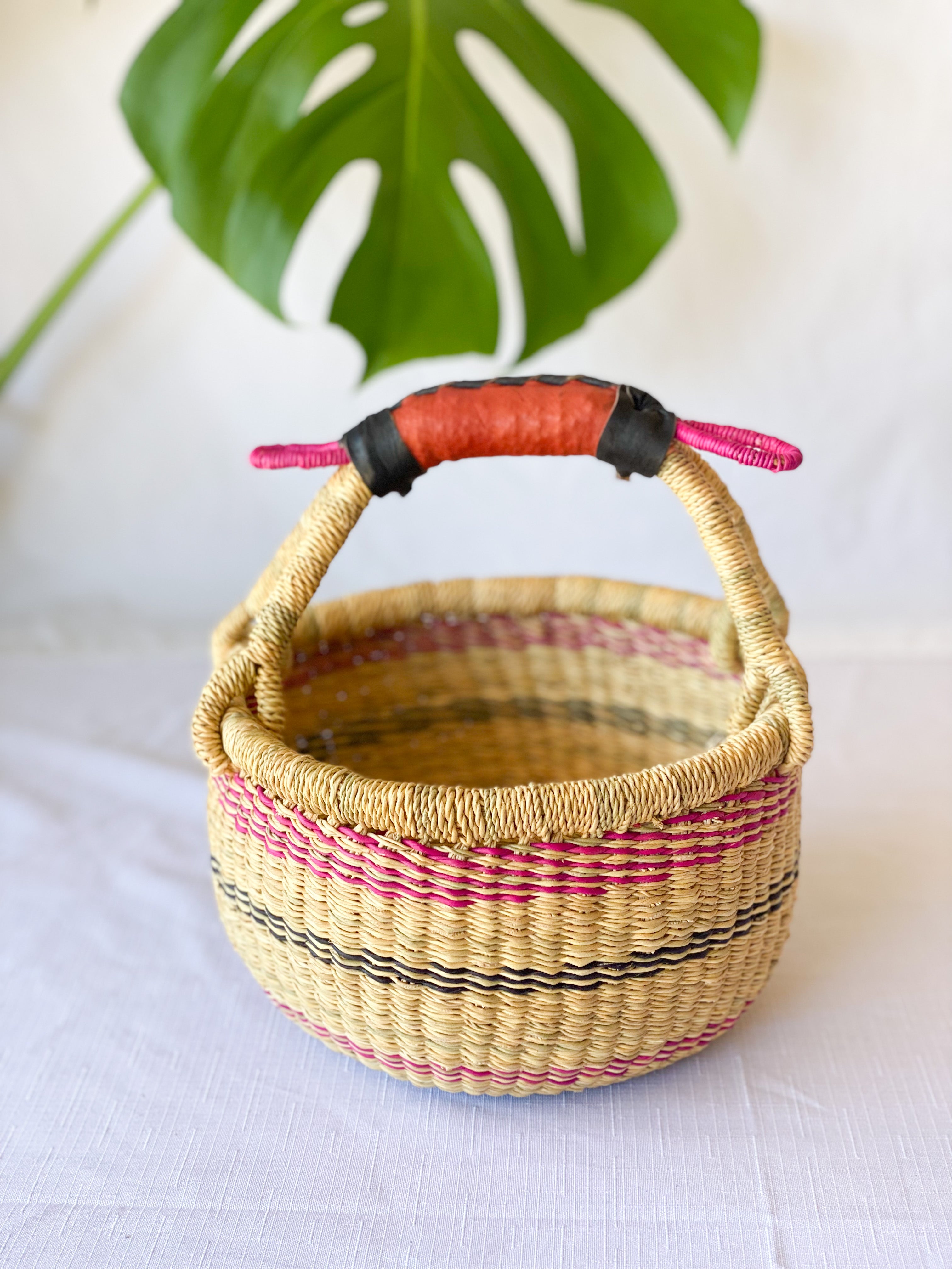 Mini Basket  14 - Hand Woven Fair Trade